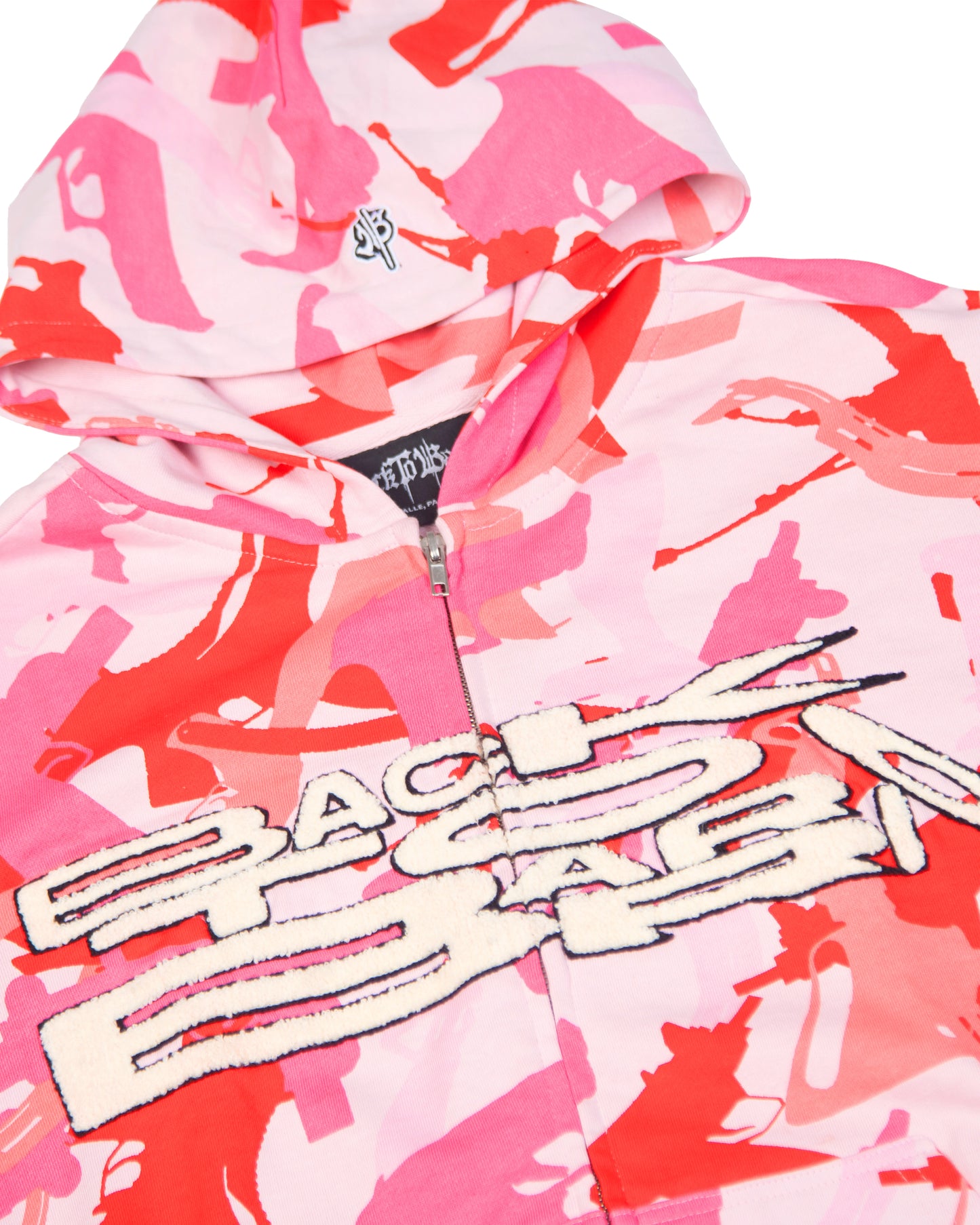 SUDADERA - ROSA - CAMO - AMOR DE BARRIO