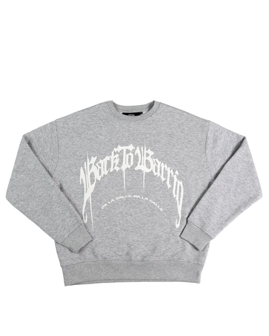 EL BARRIO CREWNECK GREY